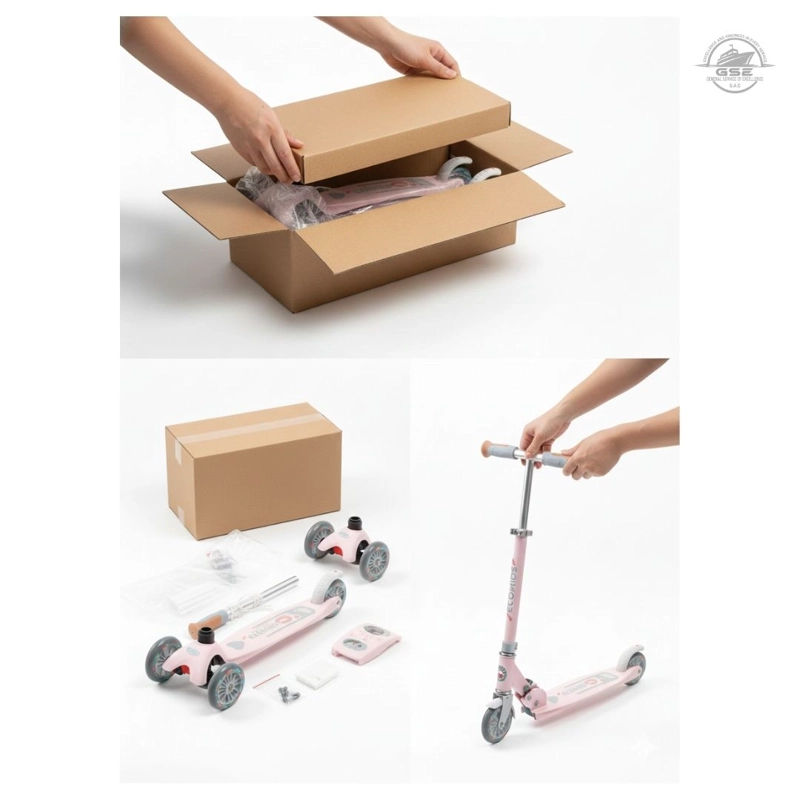 SCOOTER ROSADO INFANTIL GRANDE PARA NIÑOS DE 8–12 AÑOS RESISTENTE Y AJUSTABLE - 5