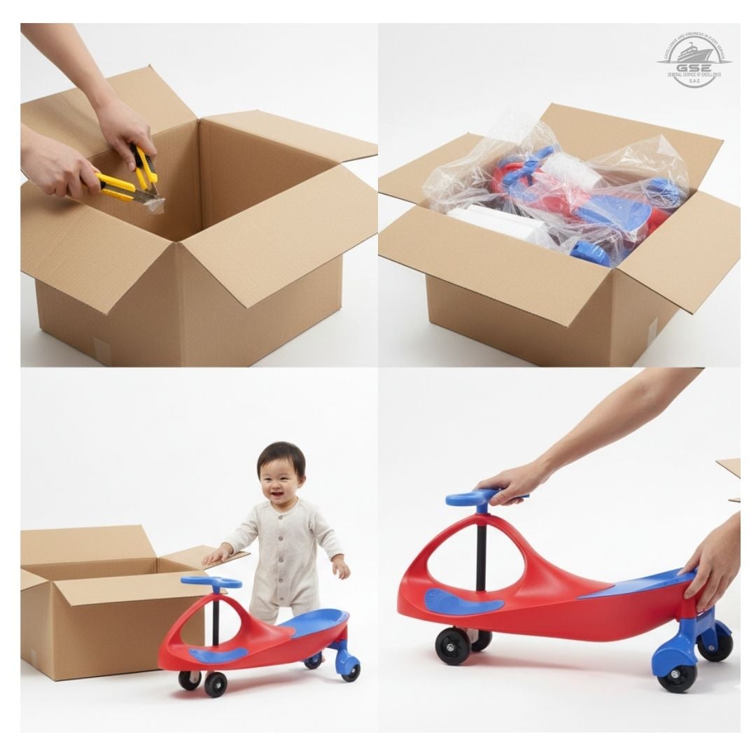 COCHE DE ARRASTRE TWISTCAR PARA NIÑOS Y NIÑAS CORREPASILLOS / GIRO DE 360° DISEÑO HELICOPTERO - 4