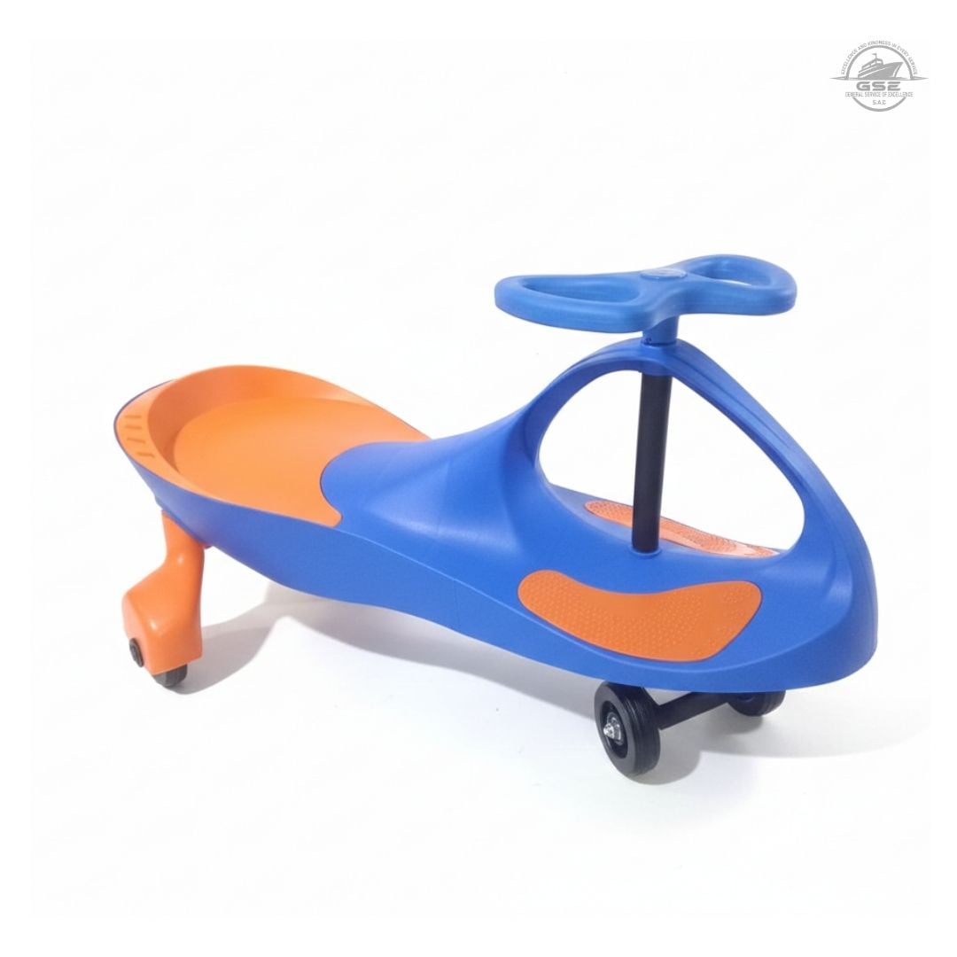 COCHE DE ARRASTRE TWISTCAR PARA NIÑOS Y NIÑAS CORREPASILLOS / GIRO DE 360° DISEÑO HELICOPTERO - 1