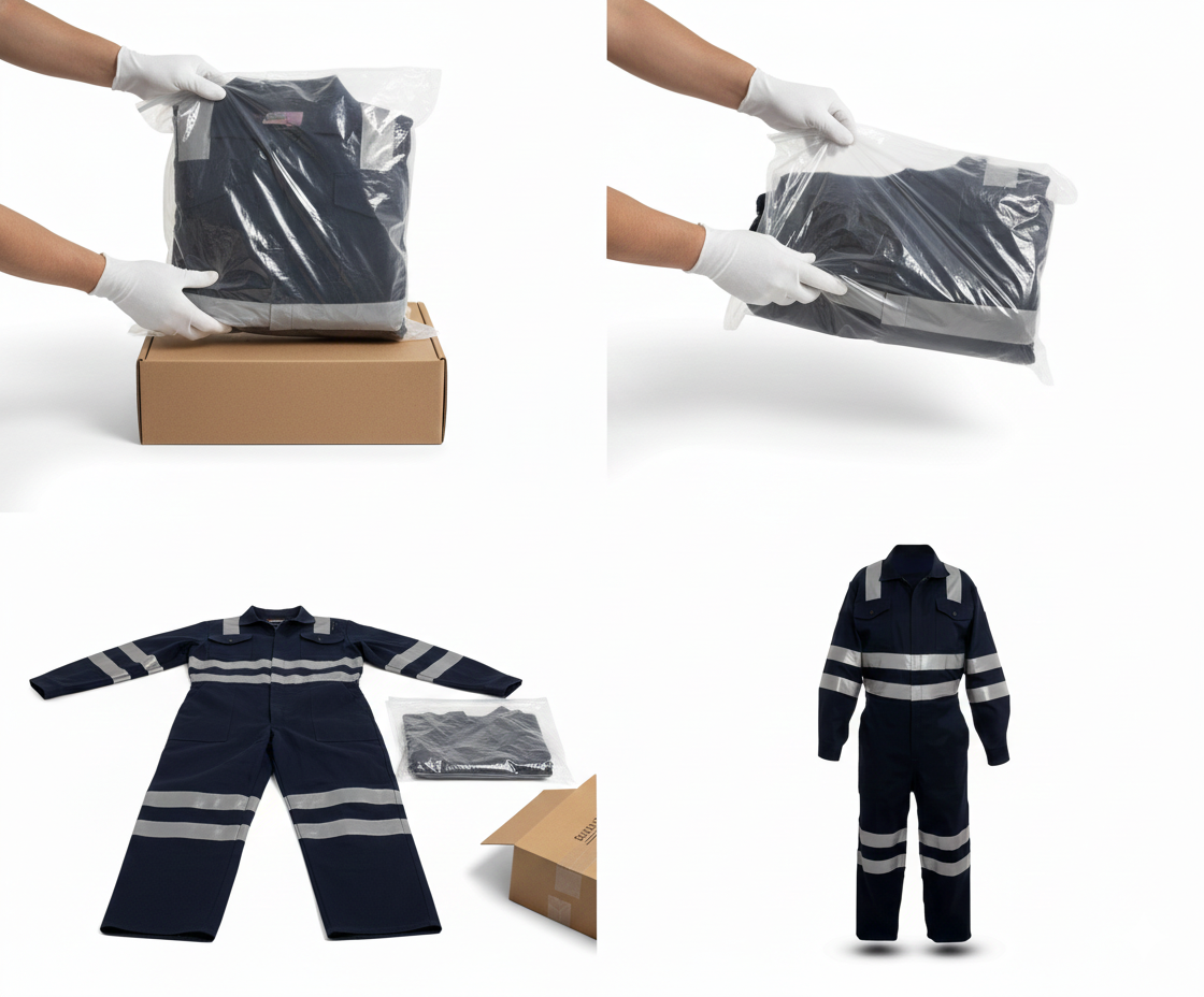 MAMELUCO TÉRMICO DE SEGURIDAD CON REFLECTIVOS – DRILL + POLAR + THINSULATE TALLA L PEQUEÑA - 3