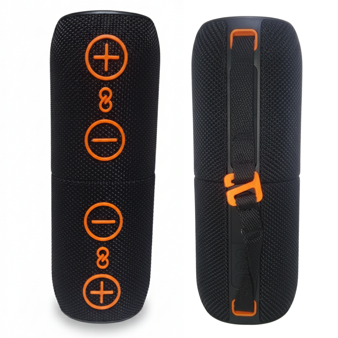 PARLANTE BLUETOOTH KIMISO RECARGABLE PORTÁTIL LUCES LED RGB BOCINA INALÁMBRICA KMS-808 - 5