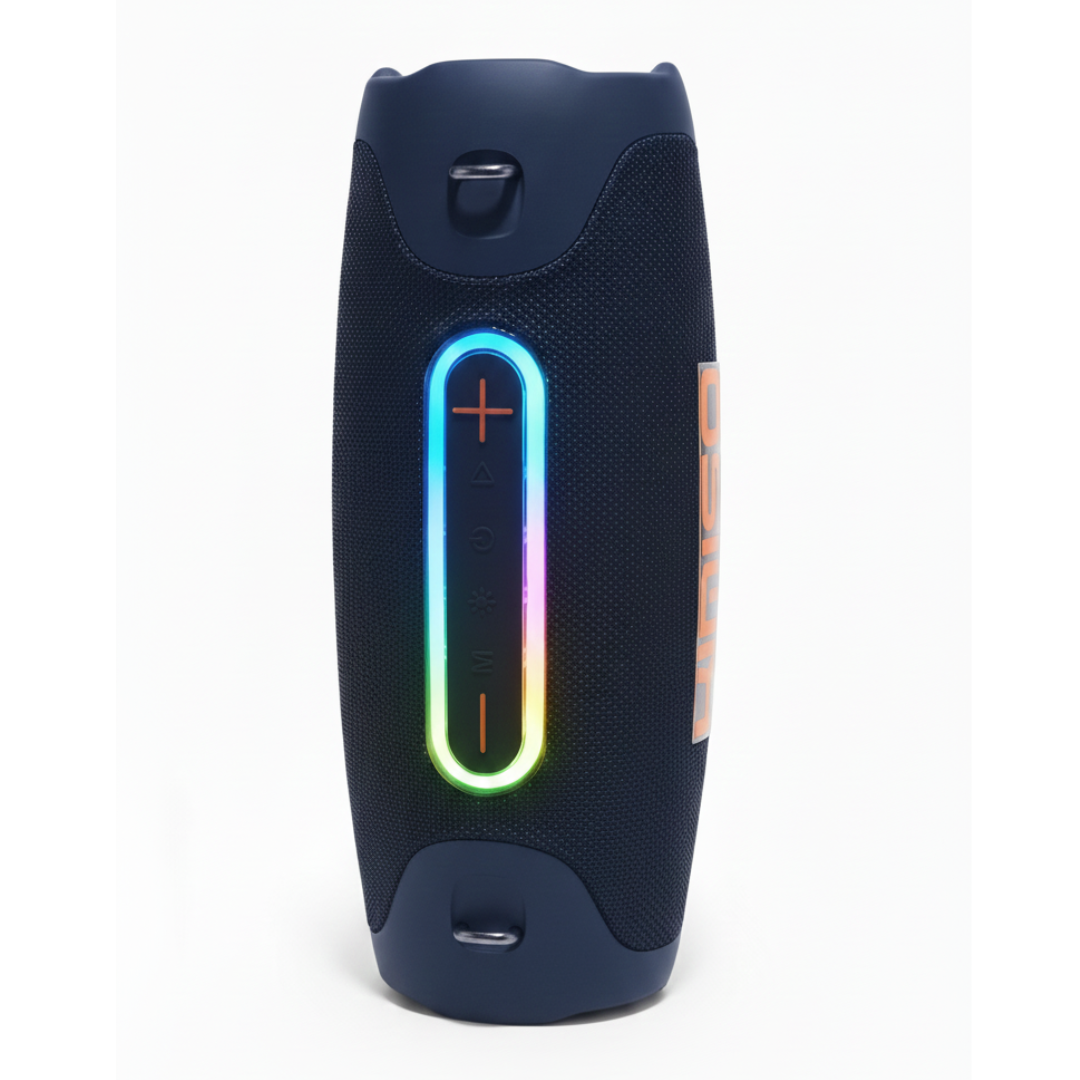 PARLANTE BLUETOOTH KIMISO RECARGABLE PORTÁTIL LUCES LED RGB BOCINA INALÁMBRICA KMS-311 - 4