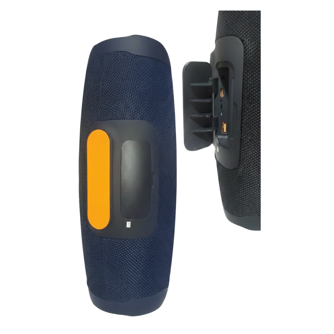 PARLANTE BLUETOOTH KIMISO RECARGABLE PORTÁTIL LUCES LED RGB BOCINA INALÁMBRICA KMS-311 - 5