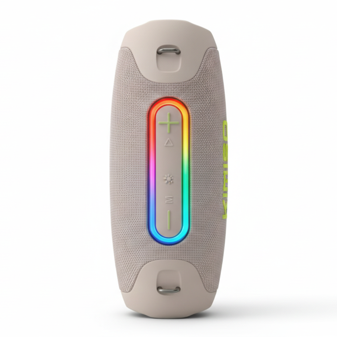 PARLANTE BLUETOOTH KIMISO RECARGABLE PORTÁTIL LUCES LED RGB BOCINA INALÁMBRICA KMS-311 - 5