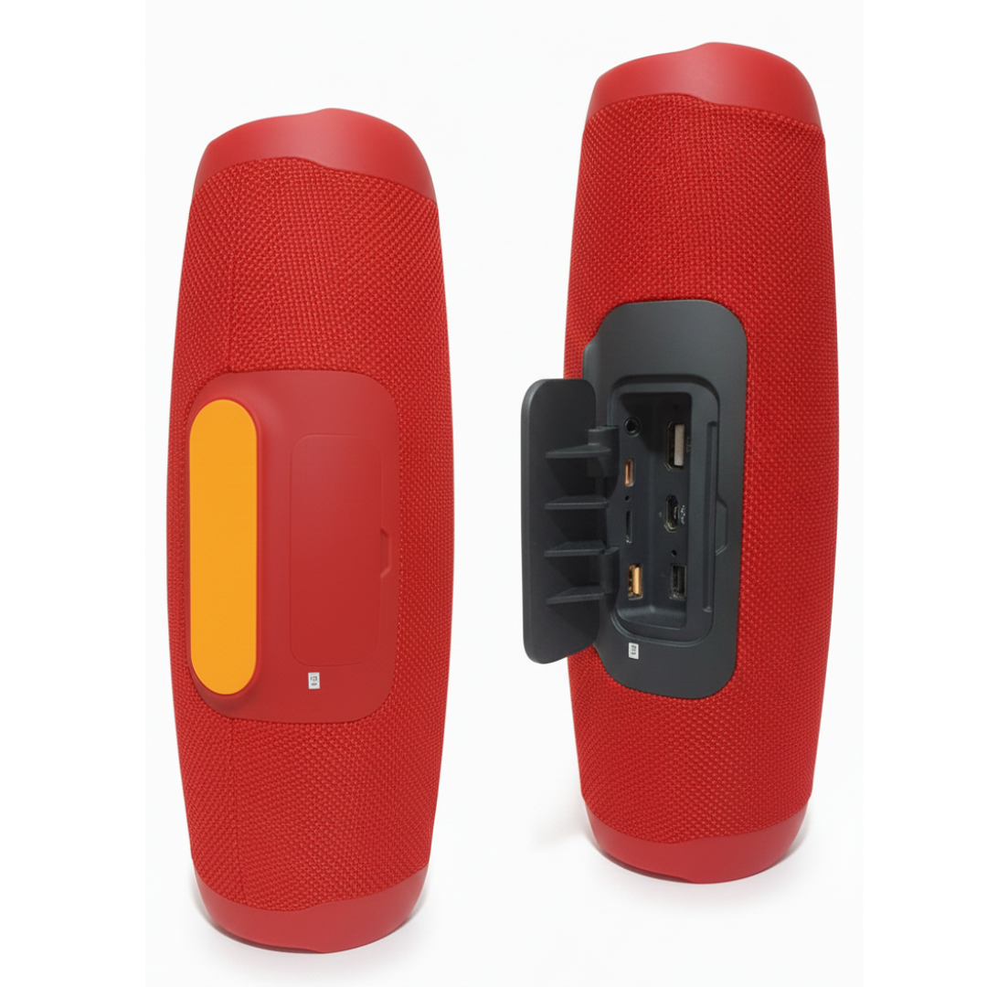PARLANTE BLUETOOTH KIMISO KMS-311 RECARGABLE CON LUCES RGB - 5