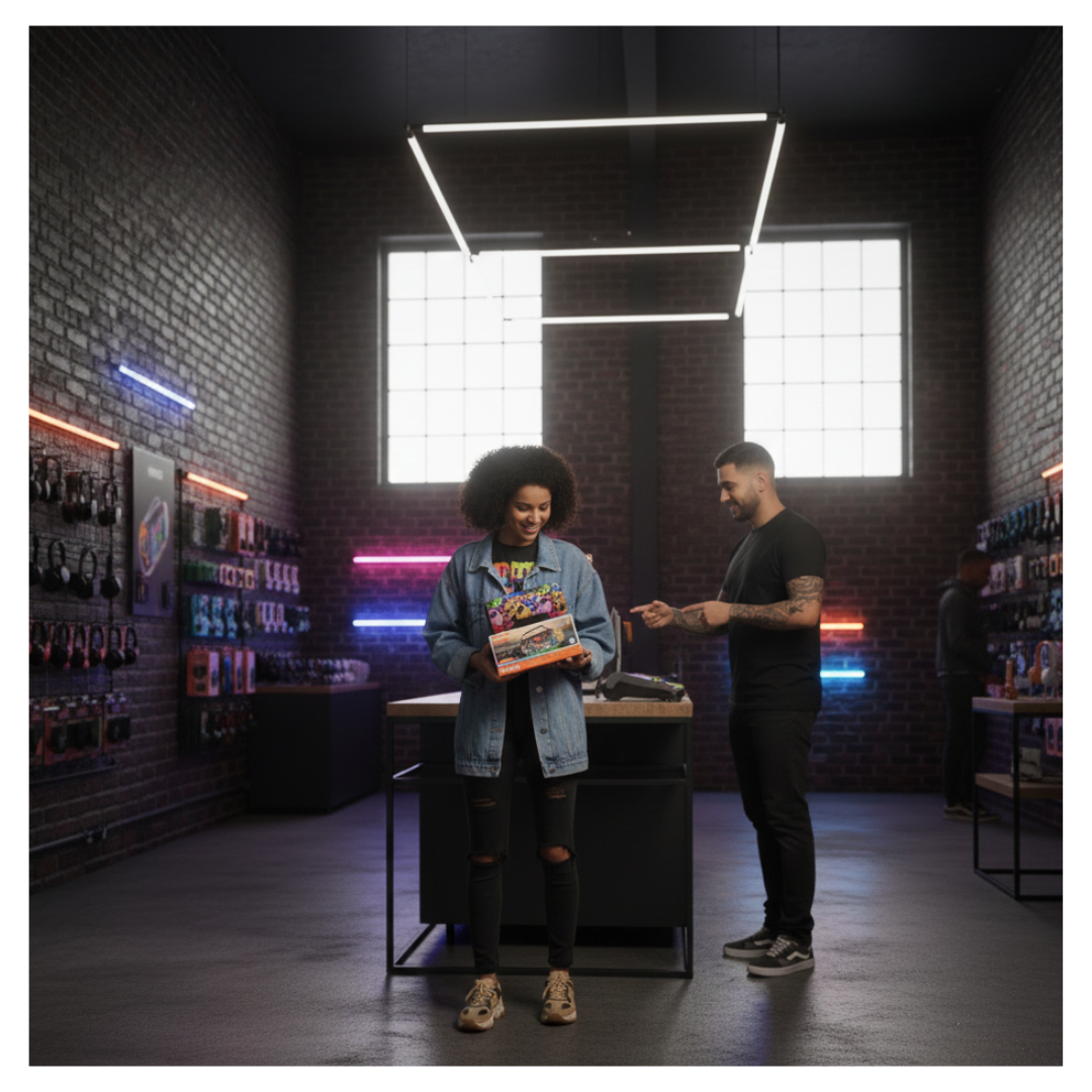 PARLANTE BLUETOOTH KIMISO RECARGABLE PORTÁTIL LUCES LED RGB BOCINA INALÁMBRICA KMS-279 - 2