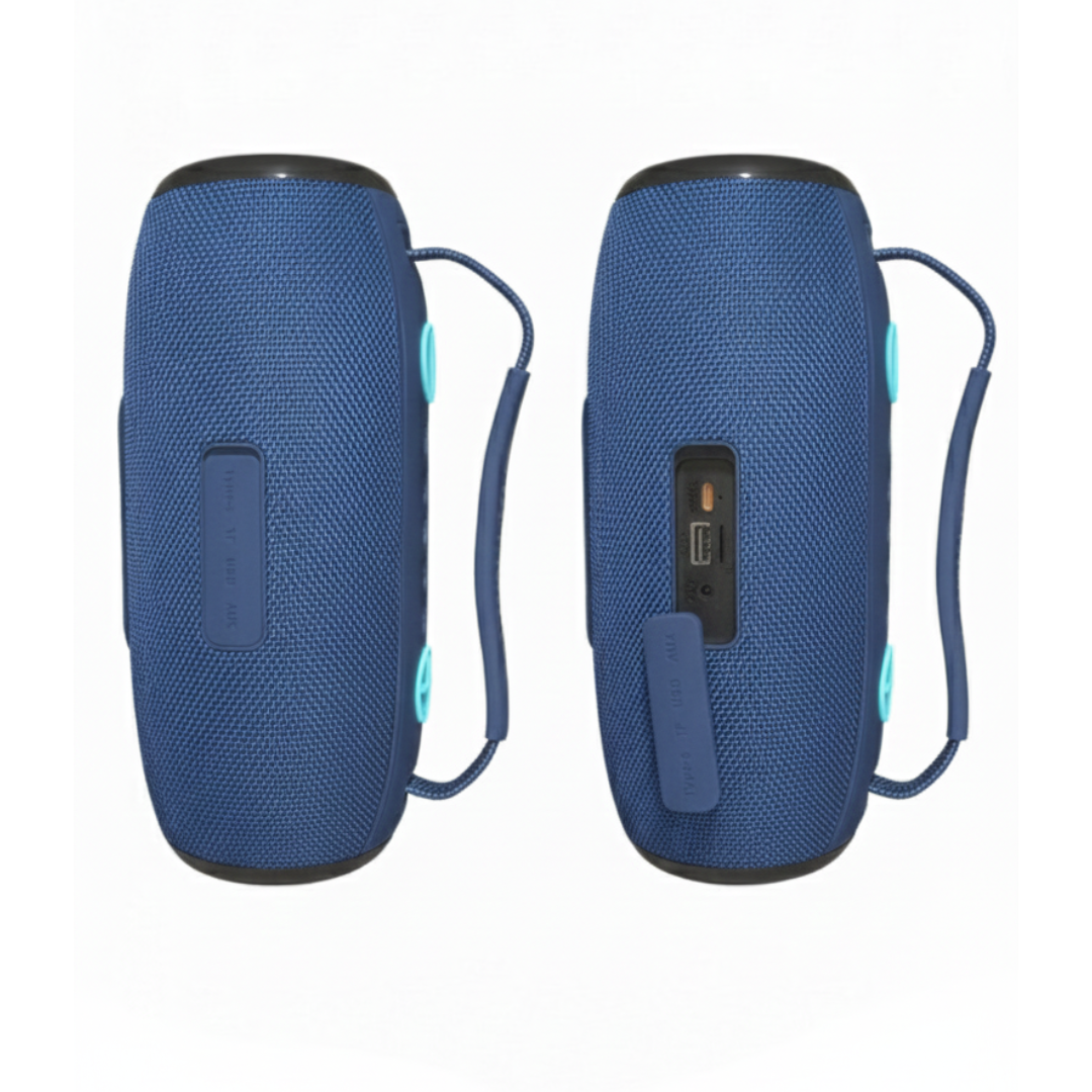 PARLANTE BLUETOOTH KIMISO RECARGABLE PORTÁTIL LUCES LED RGB BOCINA INALÁMBRICA KMS-279 - 4
