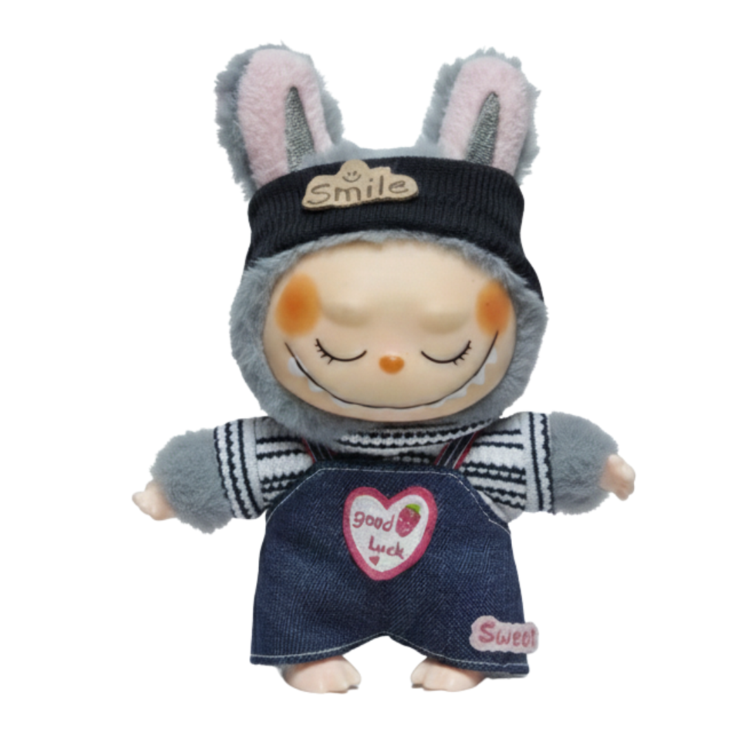 ROPA PARA LABUBU 3 PIEZAS CONJUNTO JUVENIL SUPER KAWAII / REMOVIBLE COLECCIONABLE THE MONSTER COLLECTION - 1