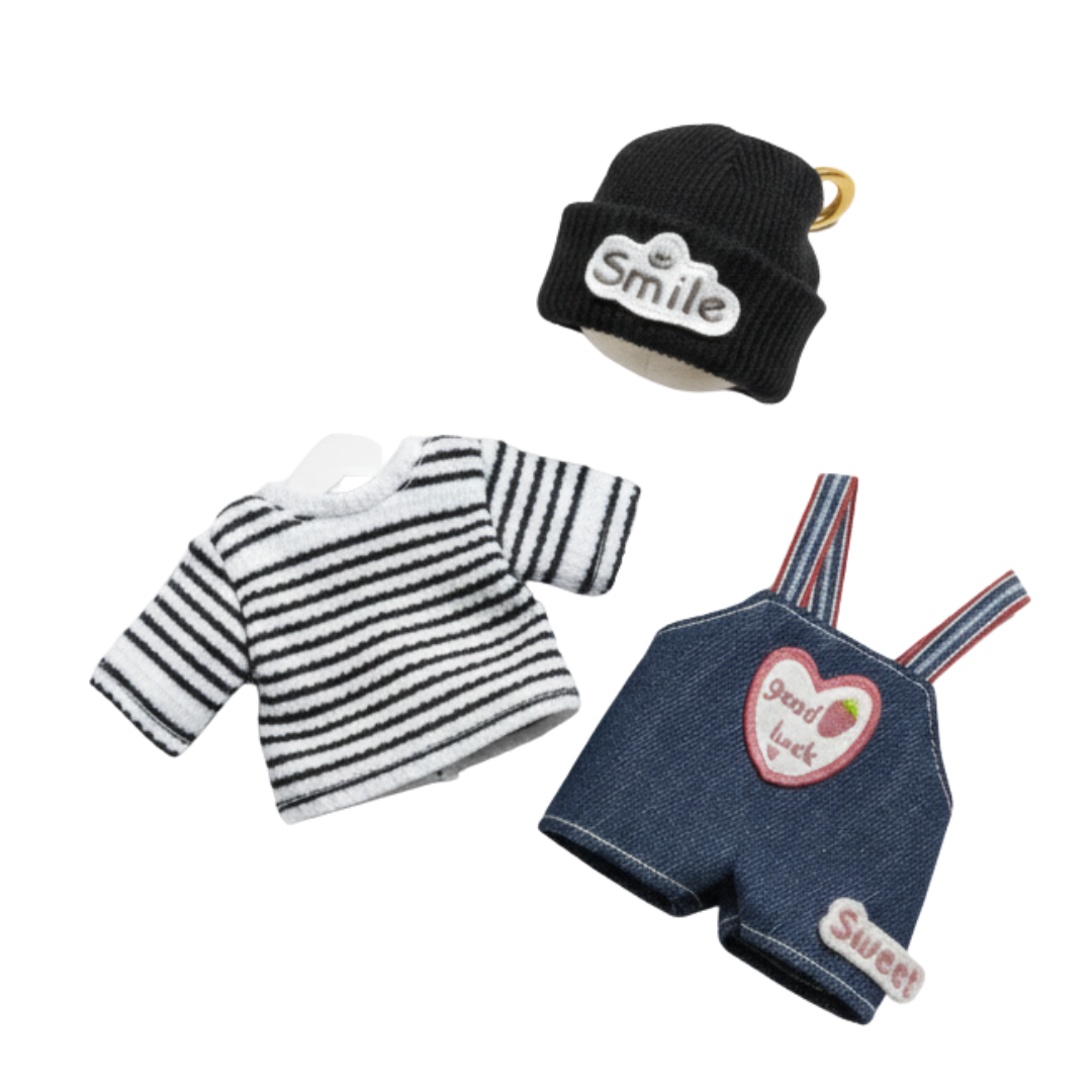ROPA PARA LABUBU 3 PIEZAS CONJUNTO JUVENIL SUPER KAWAII / REMOVIBLE COLECCIONABLE THE MONSTER COLLECTION - 2
