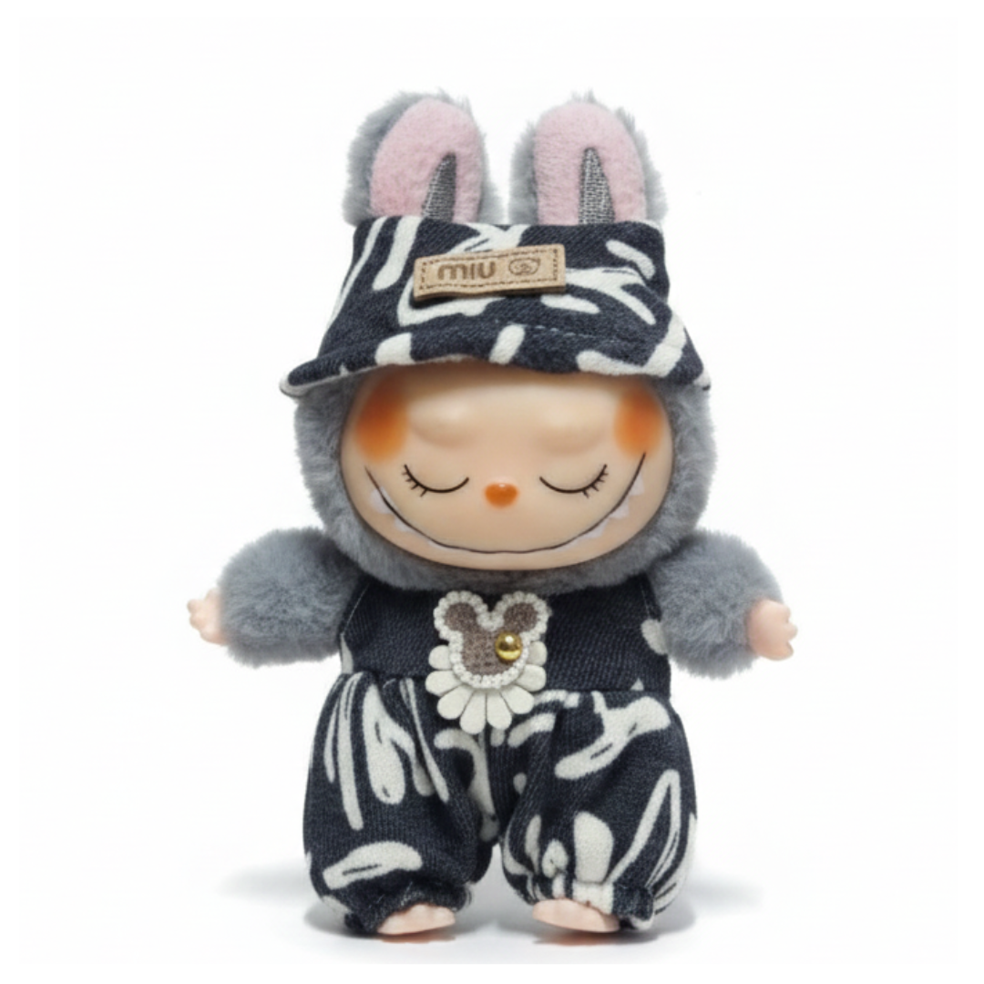 ROPA PARA LABUBU 2 PIEZAS CONJUNTO JUVENIL SUPER KAWAII / REMOVIBLE COLECCIONABLE THE MONSTER COLLECTION - 1