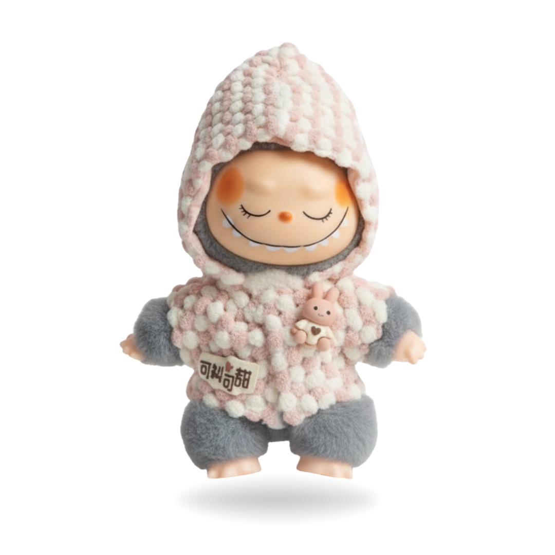 ROPA PARA LABUBU 2 PIEZAS CONJUNTO SUDADERA CHOMPA SUPER KAWAII / REMOVIBLE COLECCIONABLE THE MONSTER COLLECTION - 1