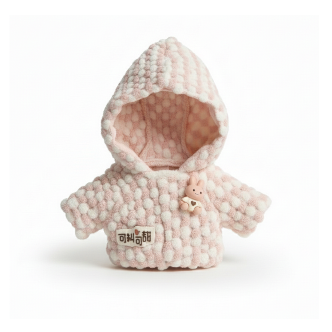 ROPA PARA LABUBU 2 PIEZAS CONJUNTO SUDADERA CHOMPA SUPER KAWAII / REMOVIBLE COLECCIONABLE THE MONSTER COLLECTION - 2