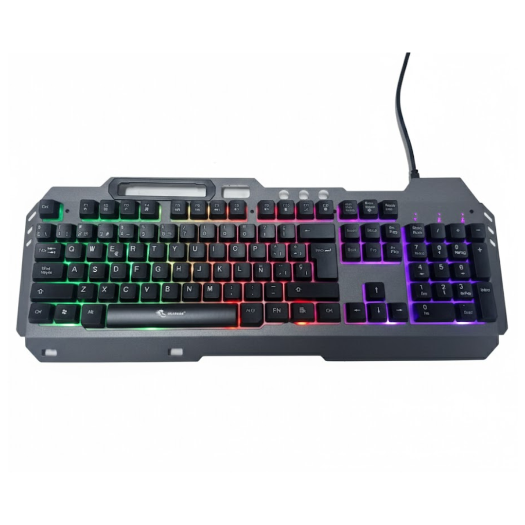 KIT GAMER 3 EN 1 TECLADO MOUSE Y AUDÍFONOS RGB ALÁMBRICO - 2