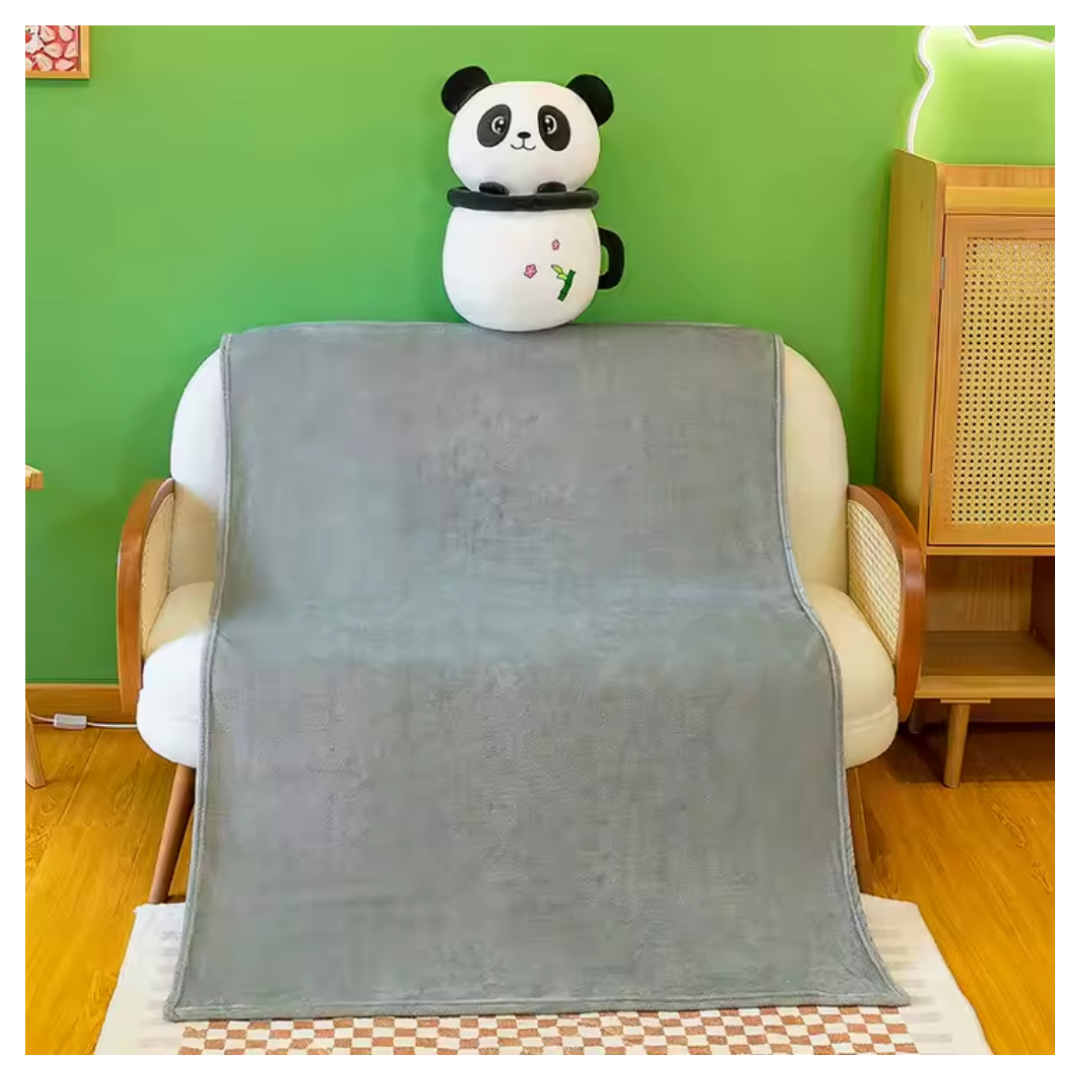 PELUCHE PANDITA TIERNO CON MANTA TELA SUAVE - 3