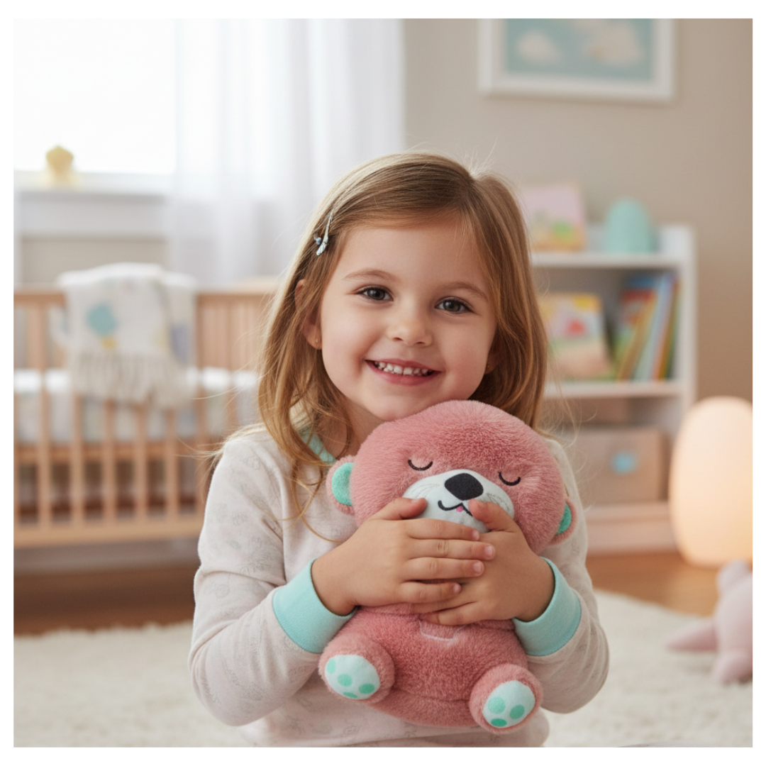 PELUCHE NUTRIA DORMILONA HORA DEL SUEÑO PERFECTO PARA BEBÉS - 2