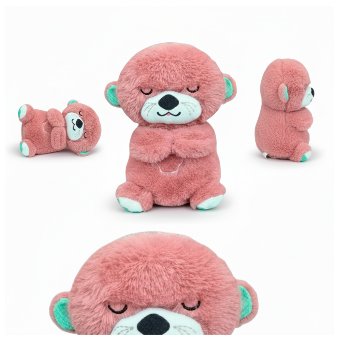 PELUCHE NUTRIA DORMILONA HORA DEL SUEÑO PERFECTO PARA BEBÉS - 4