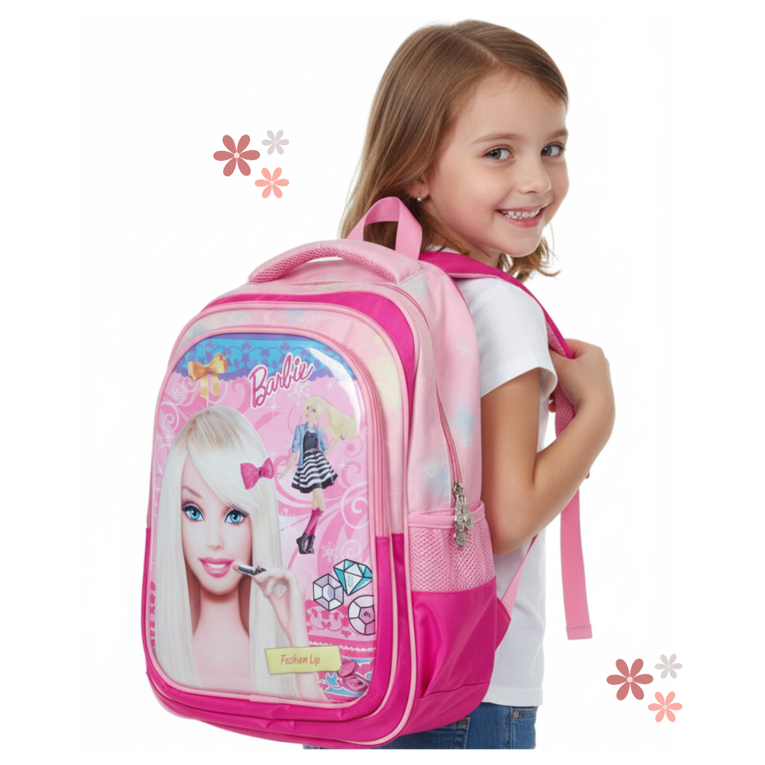 MOCHILA PARA NIÑAS DISEÑO BARBIE PRINCESAS OFICIO / REGRESO A CLASES INFANTIL - 2
