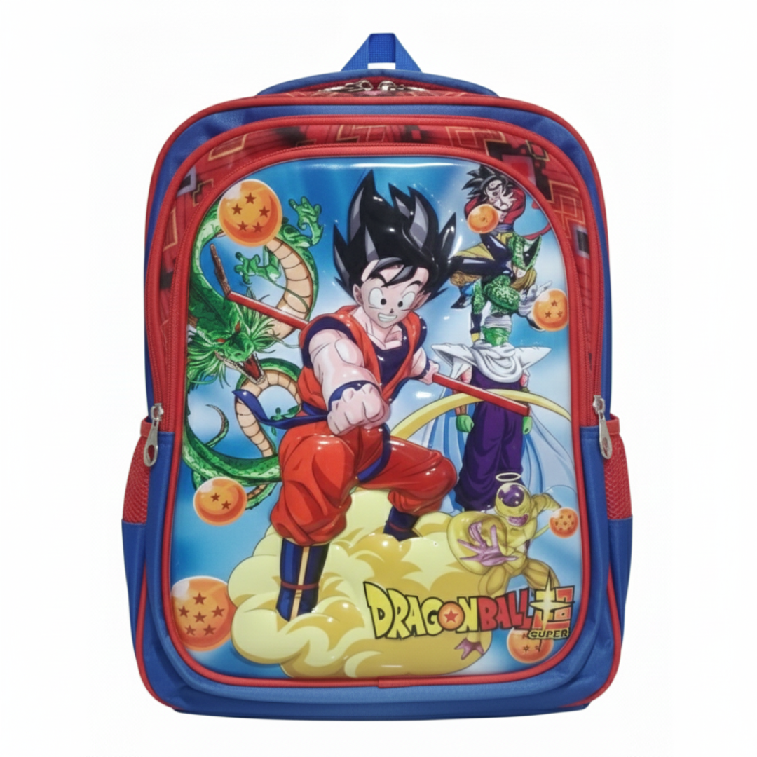 MOCHILA PARA NIÑAS Y NIÑOS DISEÑO DRAGON BALL Z / OFICIO / REGRESO A CLASES INFANTIL - 1