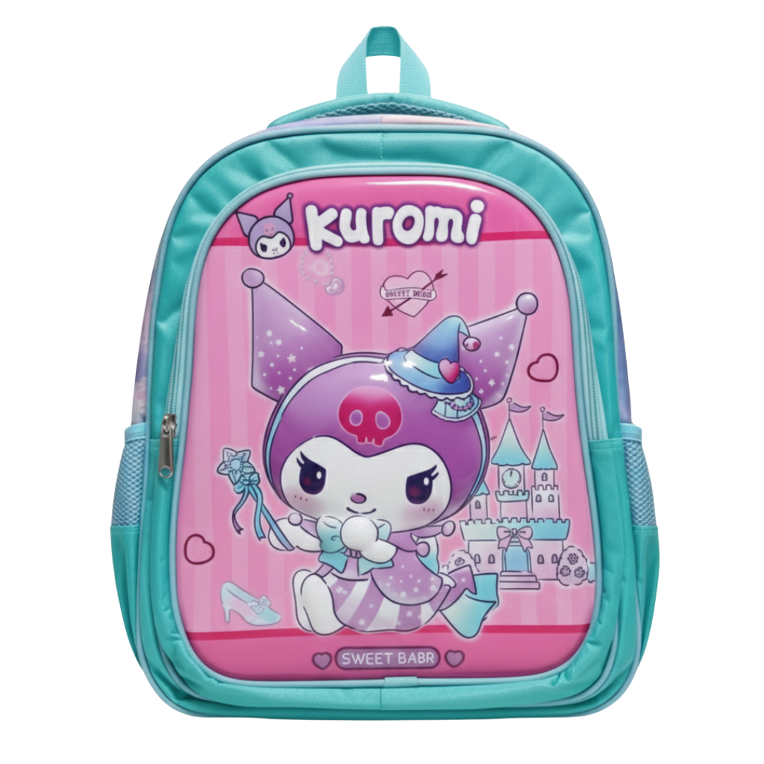 MOCHILA PARA NIÑAS Y NIÑOS DISEÑO KUROMI / OFICIO / REGRESO A CLASES INFANTIL - 1
