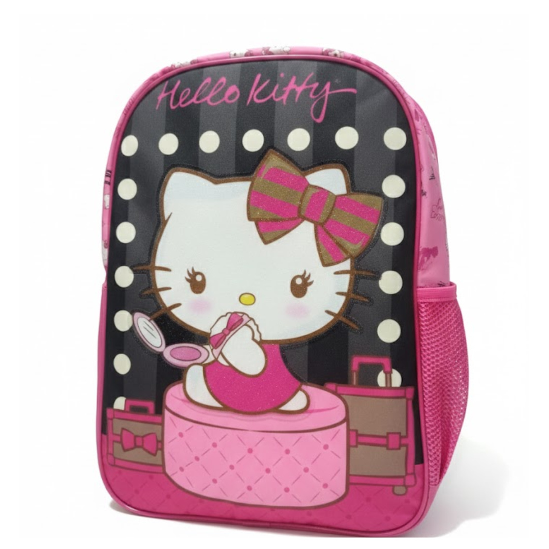 MOCHILA HELLO KITTY  3 EN 1 MULTIPACK PARA NIÑOS Y NIÑAS CON TOMA TODO CAÑA ESCOLAR /  REGRESO A CLASES - 2