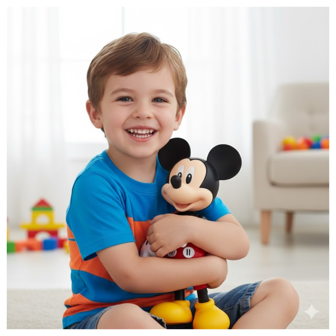 FIGURA MICKEY MOUSE ARTICULABLE MUSICAL CON MOVIMIENTO DISNEY - 2