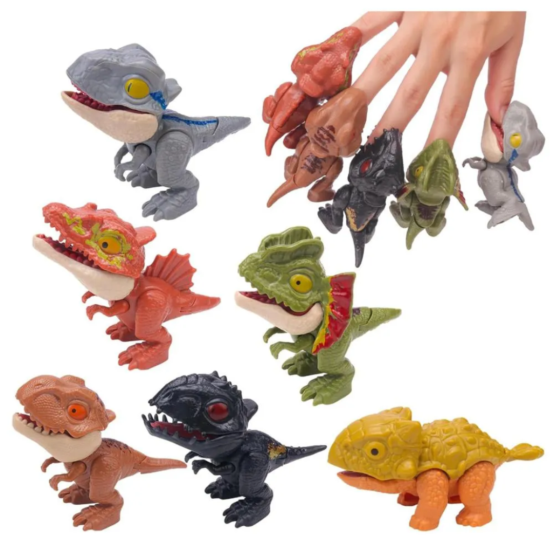 MINI HUEVO DE DINOSAURIOS SORPRESA MORDELONES / JUGUETE PARA NIÑOS Y NIÑAS / DIVERSIÓN ASEGURADA - 1