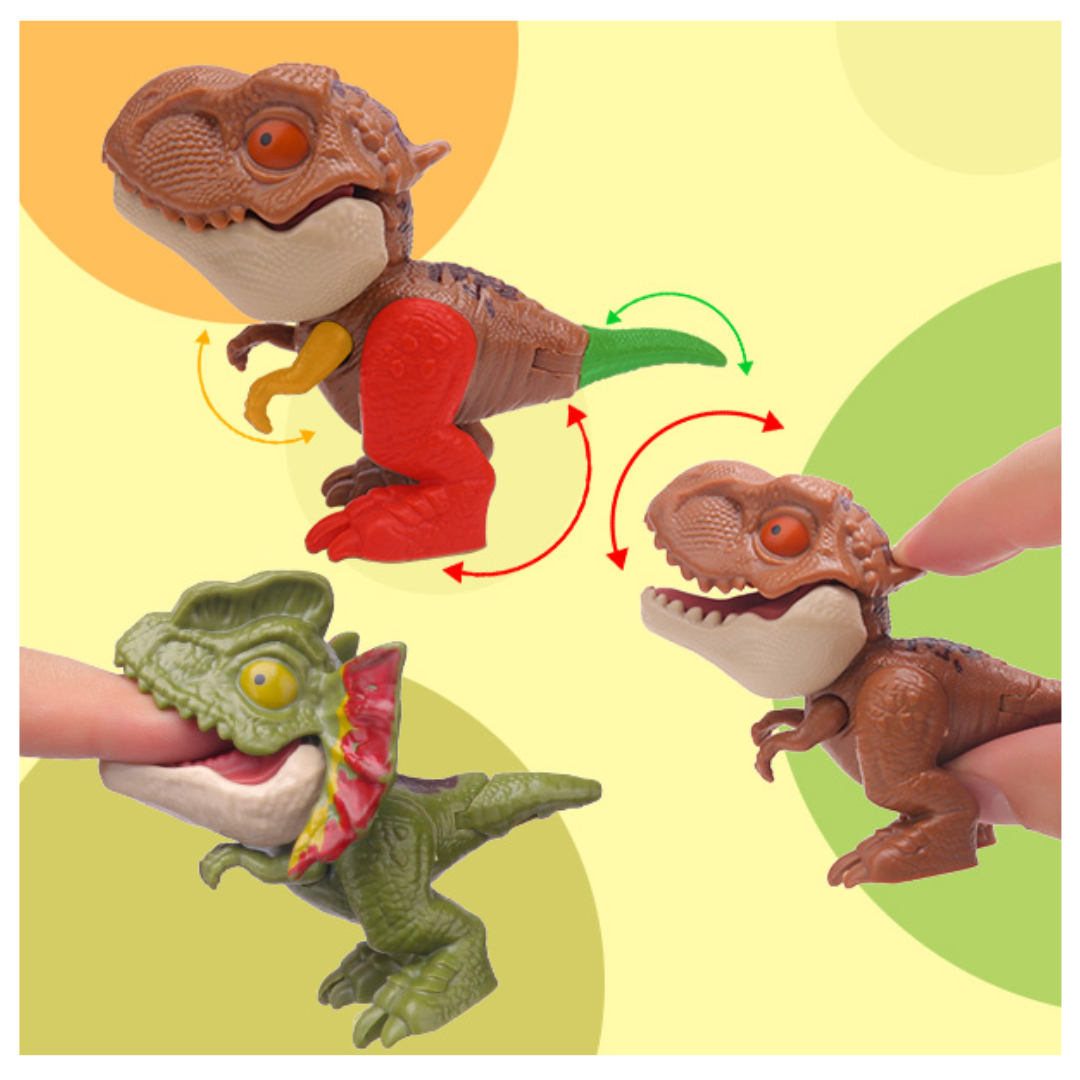 MINI HUEVO DE DINOSAURIOS SORPRESA MORDELONES / JUGUETE PARA NIÑOS Y NIÑAS / DIVERSIÓN ASEGURADA - 3