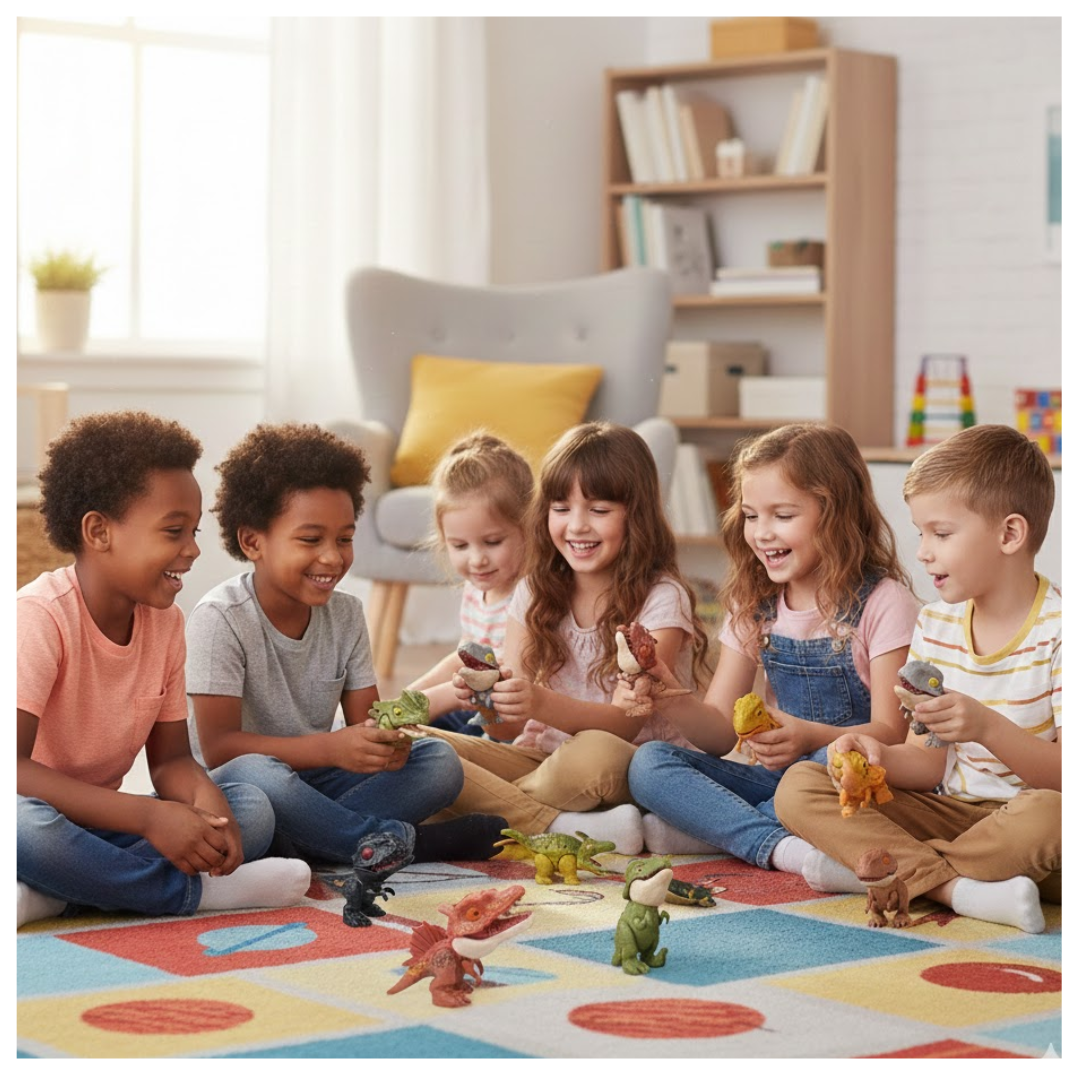 MINI HUEVO DE DINOSAURIOS SORPRESA MORDELONES / JUGUETE PARA NIÑOS Y NIÑAS / DIVERSIÓN ASEGURADA - 8
