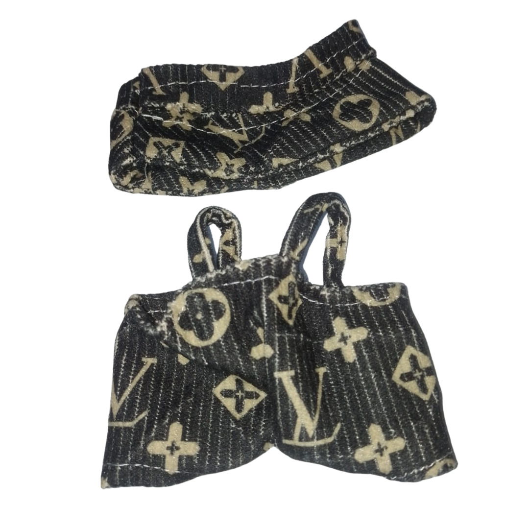 ROPA PARA LABUBU 2 PIEZAS CONJUNTO URBANO THE MONSTERS KAWAII REMOVIBLE - 2