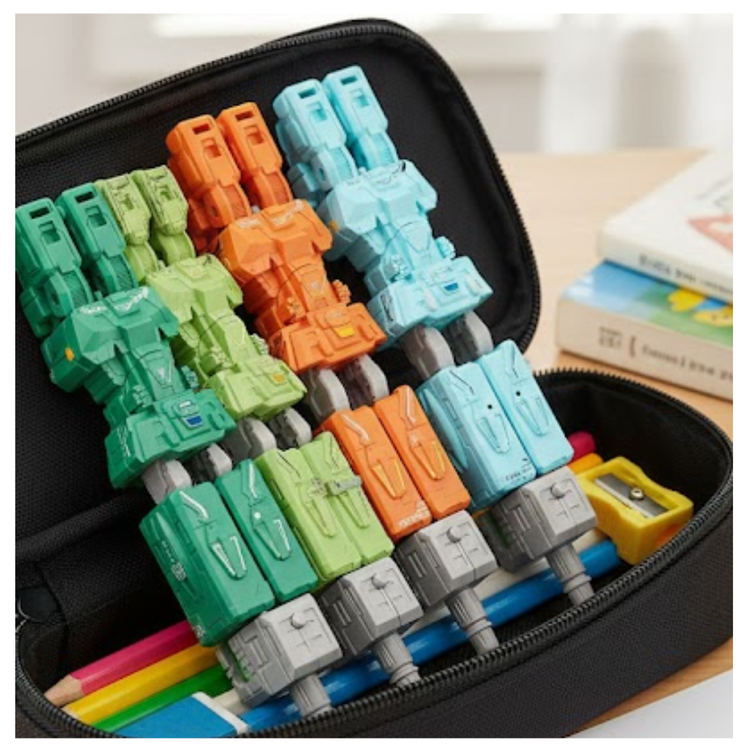 LAPICERO BOLÍGRAFOS DISEÑO TRANSFORMERS PARA NIÑOS Y Y NIÑAS / ESCRITURA Y DIVERSIÓN COLEGIO - 4