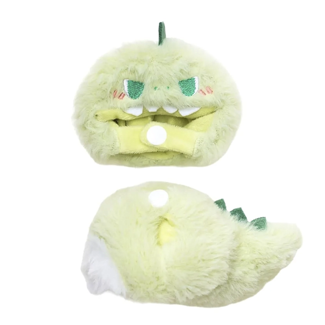 LABUBU MUSICAL + ROPA DINO MINI PELUCHE LLAVERO DISEÑO SORPRESA PARA NIÑOS Y ADULTOS / CUTE KAWAII AESTHETIC - 3