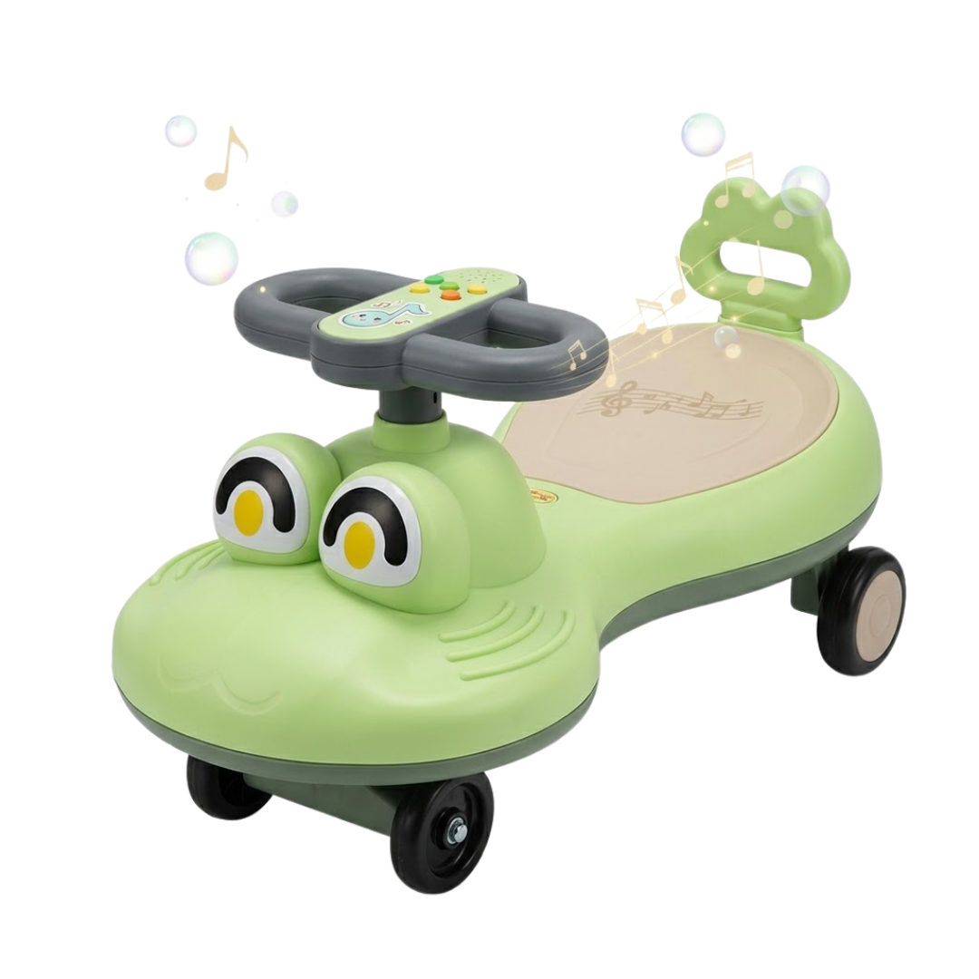 COCHE DE ARRASTRE PARA NIÑOS Y NIÑAS CORREPASILLOS / MUSICAL LUCES LED RUEDAS Y GIRO 360° DISEÑO HELICOPTERO ANIMADO - 1
