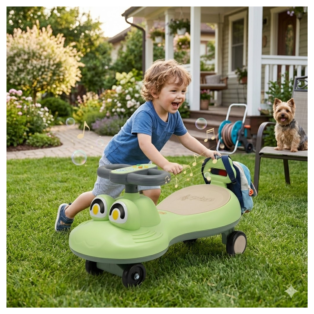 COCHE DE ARRASTRE PARA NIÑOS Y NIÑAS CORREPASILLOS / MUSICAL LUCES LED RUEDAS Y GIRO 360° DISEÑO HELICOPTERO ANIMADO - 3