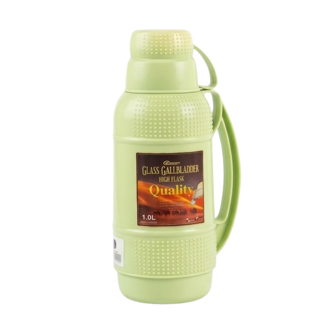 TOMATODO TERMICO 1 LITRO ACERO INOXIDABLE TAZA PEQUEÑA - 1