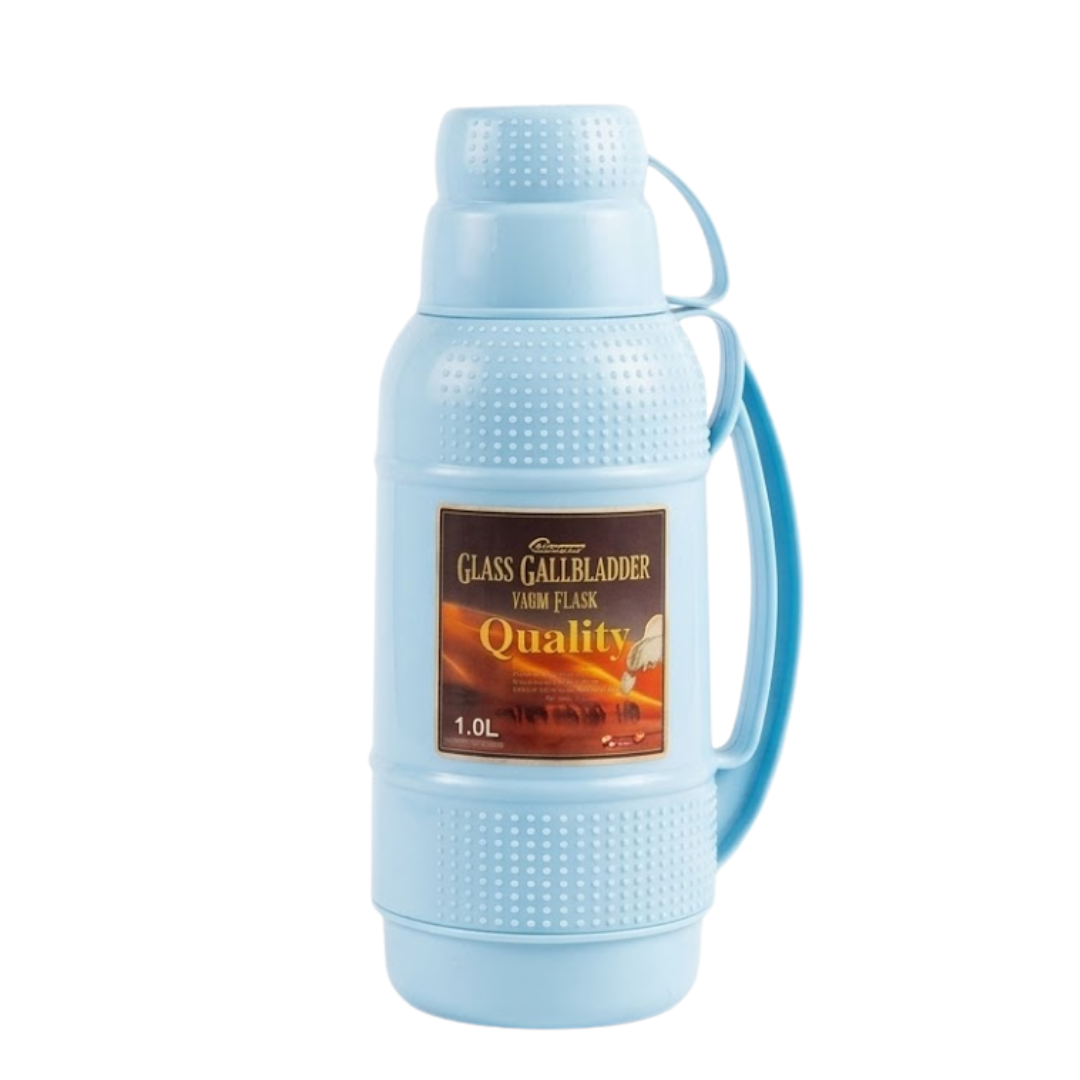 TOMATODO TERMICO 1 LITRO ACERO INOXIDABLE TAZA PEQUEÑA - 1