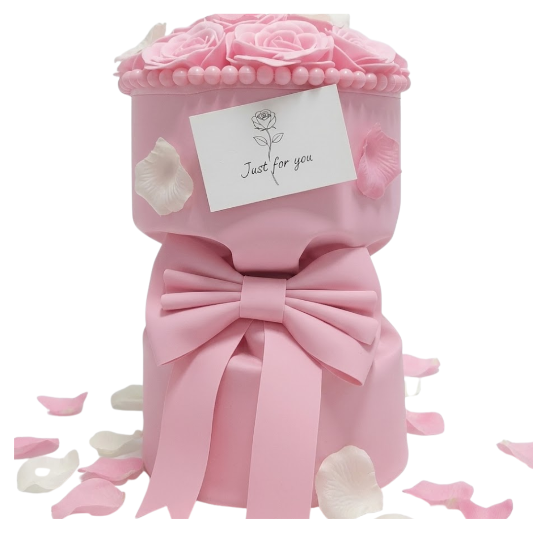 RAMO DE ROSAS Y FLORES PARA REGALO DIA DE LA MADRE PERSONA ESPECIAL - 1