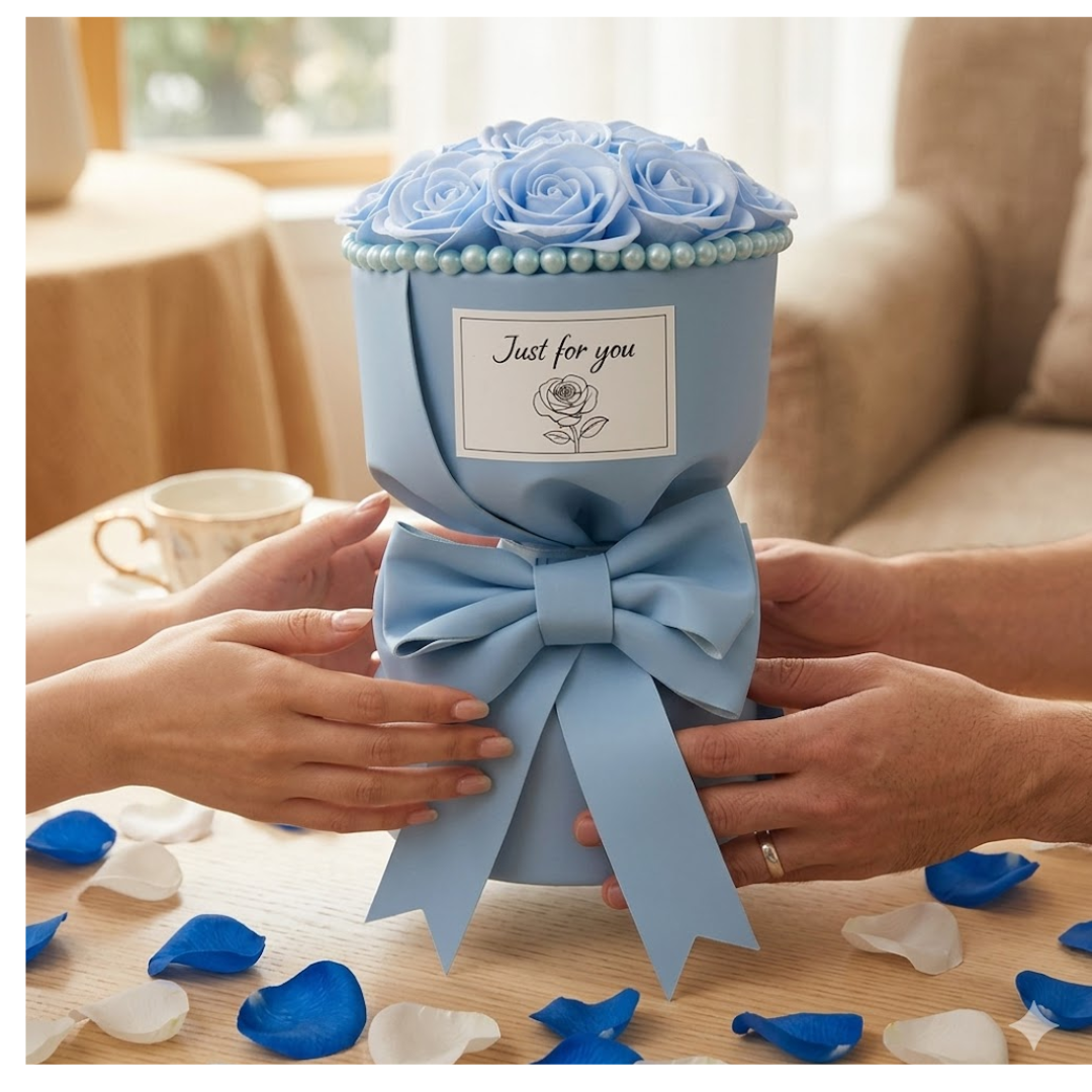 RAMO DE ROSAS Y FLORES PARA REGALO DIA DE LA MADRE PERSONA ESPECIAL - 2
