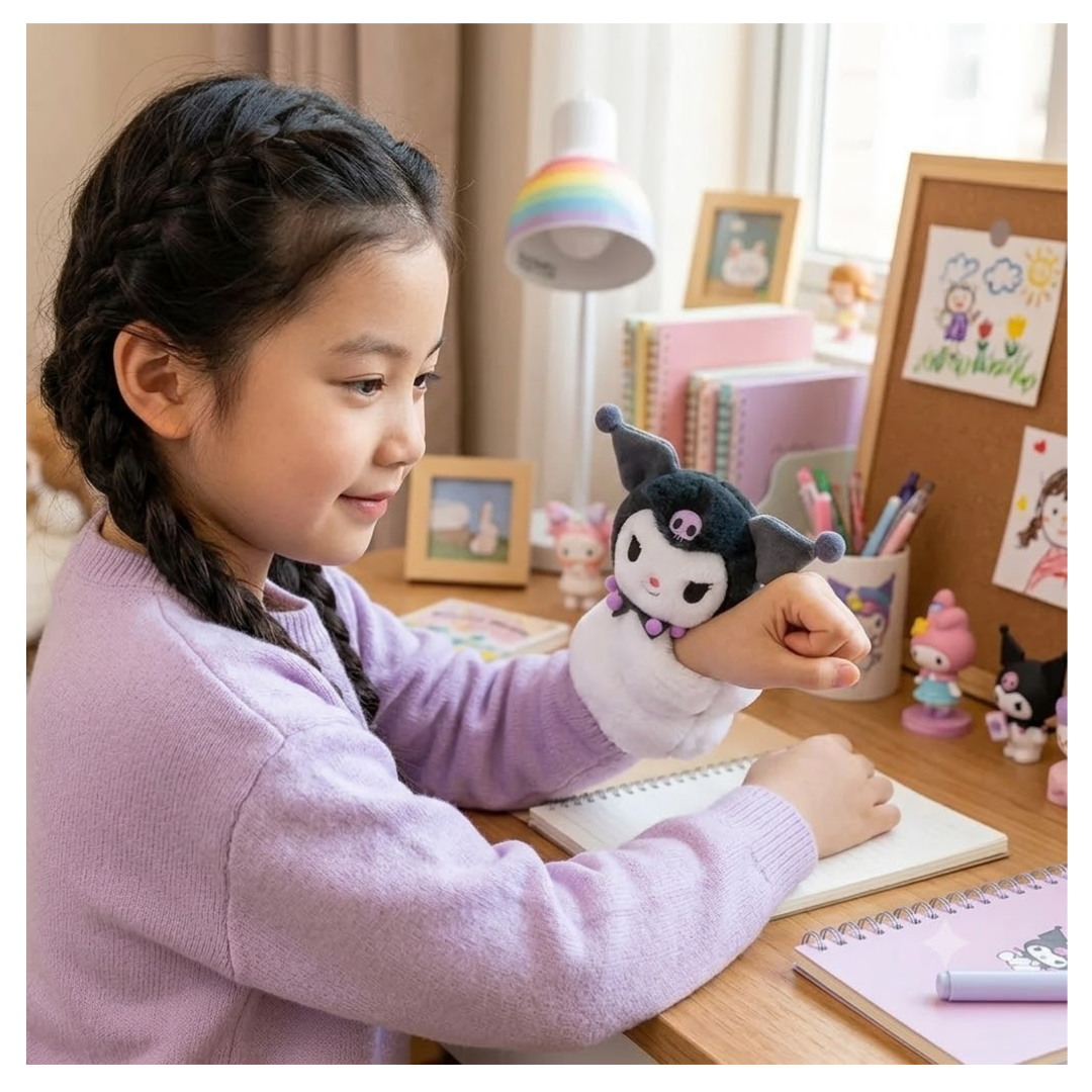 BRAZALETE MUSICAL KUROMI JUGUETE PARA NIÑOS Y NIÑAS ESTILO SLAP - 2