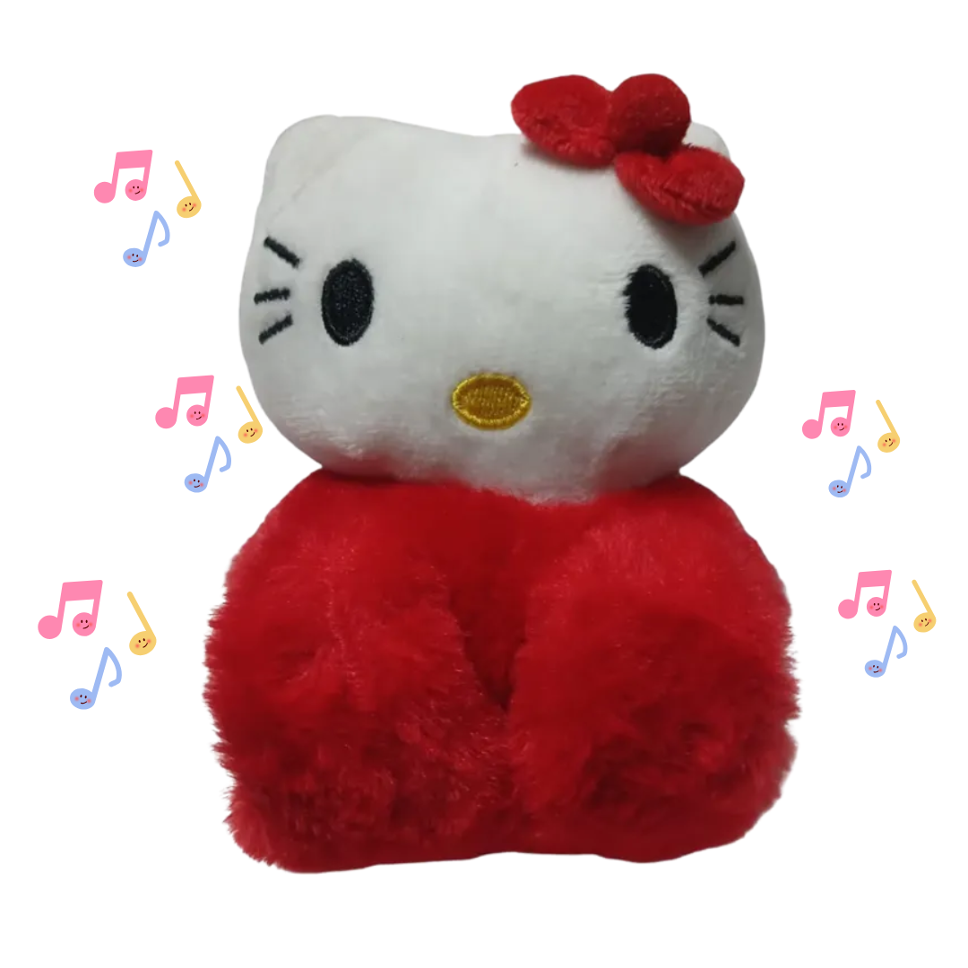 BRAZALETE MUSICAL HELLO KITTY JUGUETE PARA NIÑOS Y NIÑAS ESTILO SLAP SANRIO - 1