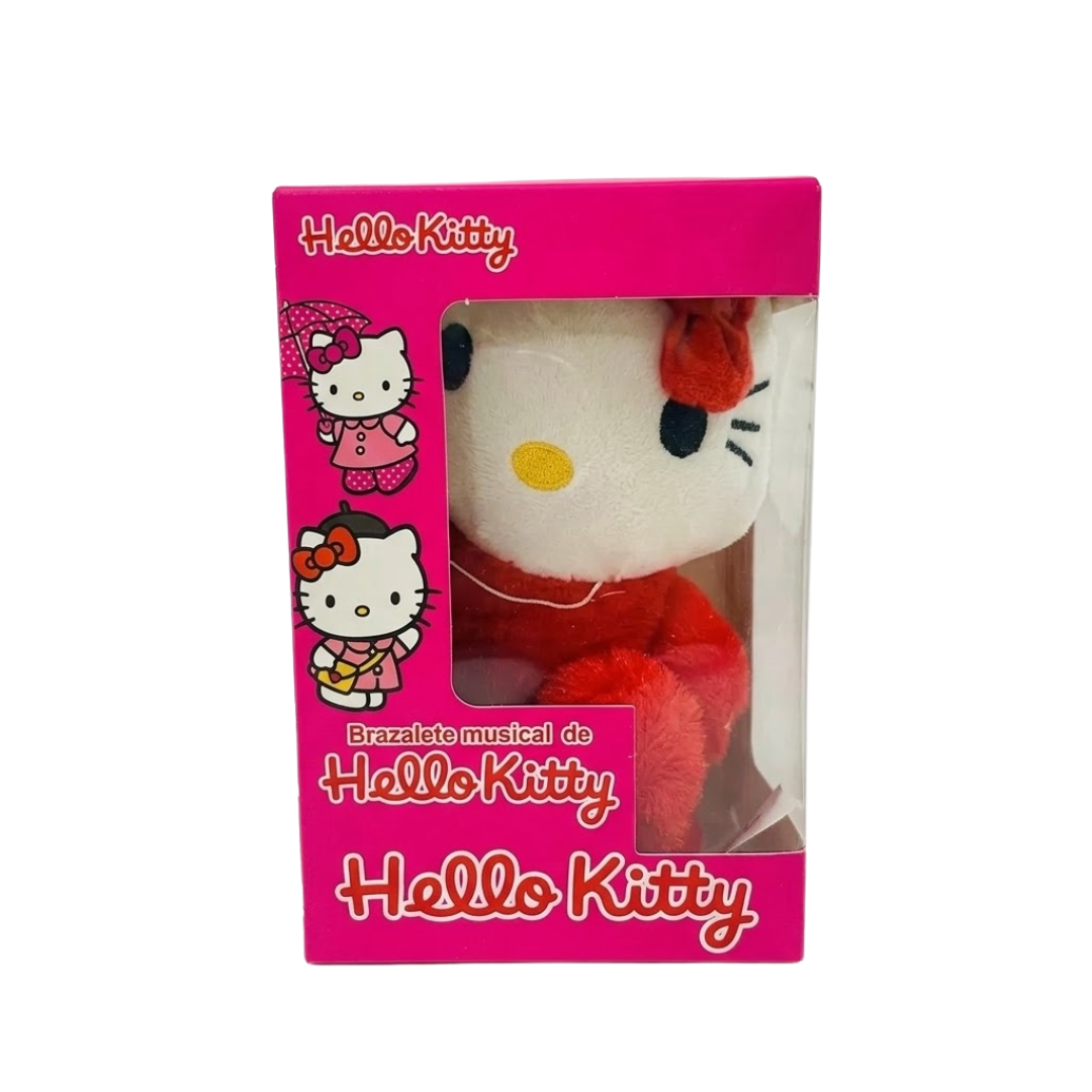 BRAZALETE MUSICAL HELLO KITTY JUGUETE PARA NIÑOS Y NIÑAS ESTILO SLAP SANRIO - 3