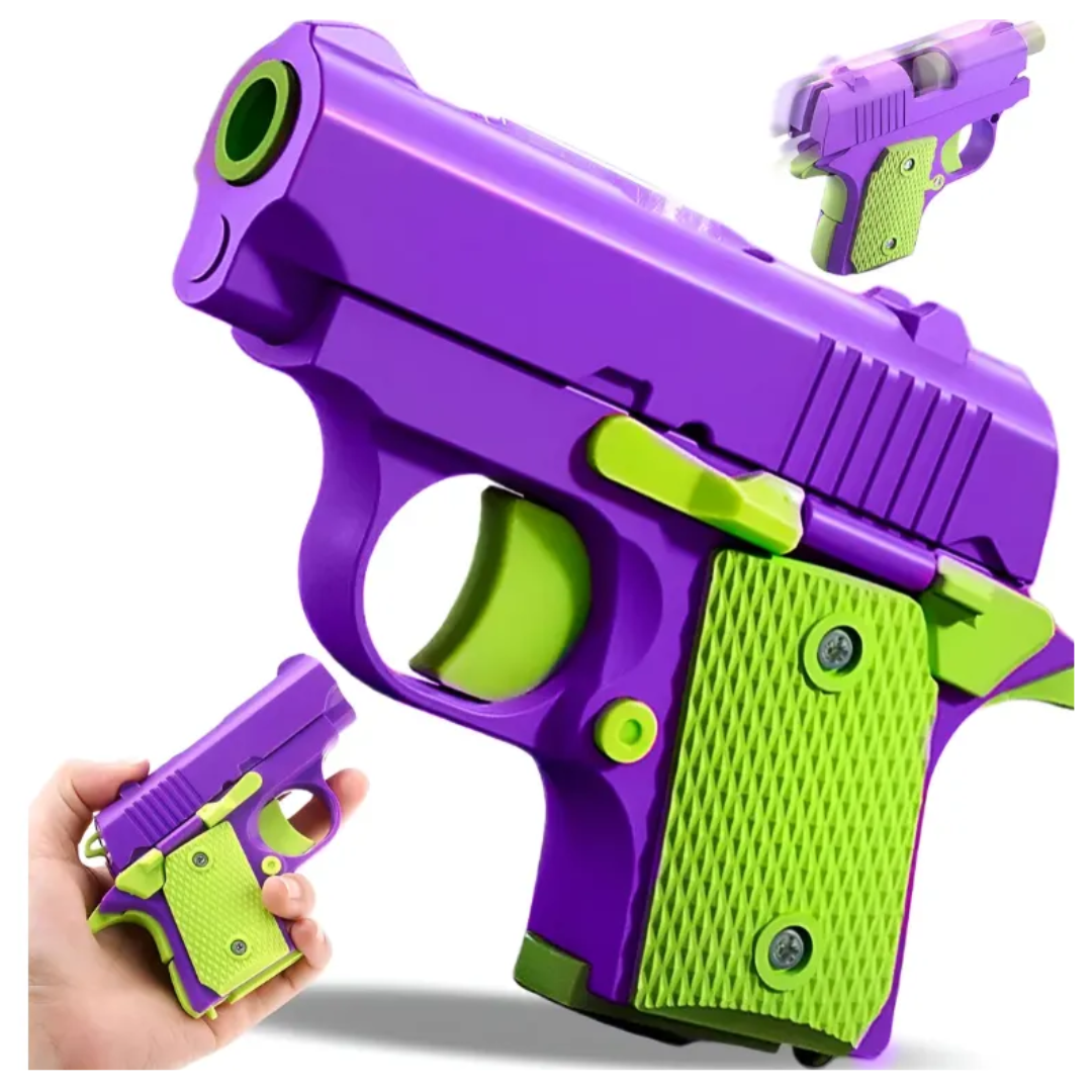 MINI PISTOLA DE JUGUETE 3D ANTIESTRÉS PARA NIÑOS Y ADULTOS - 1