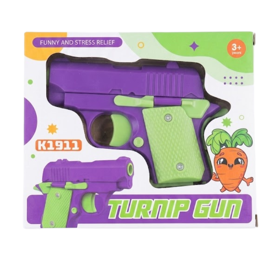 MINI PISTOLA DE JUGUETE 3D ANTIESTRÉS PARA NIÑOS Y ADULTOS - 6