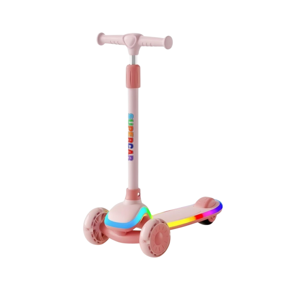 SCOOTER MONOPATIN PARA NIÑOS Y NIÑAS MUSICAL 3 RUEDAS RESISTENTE - 1