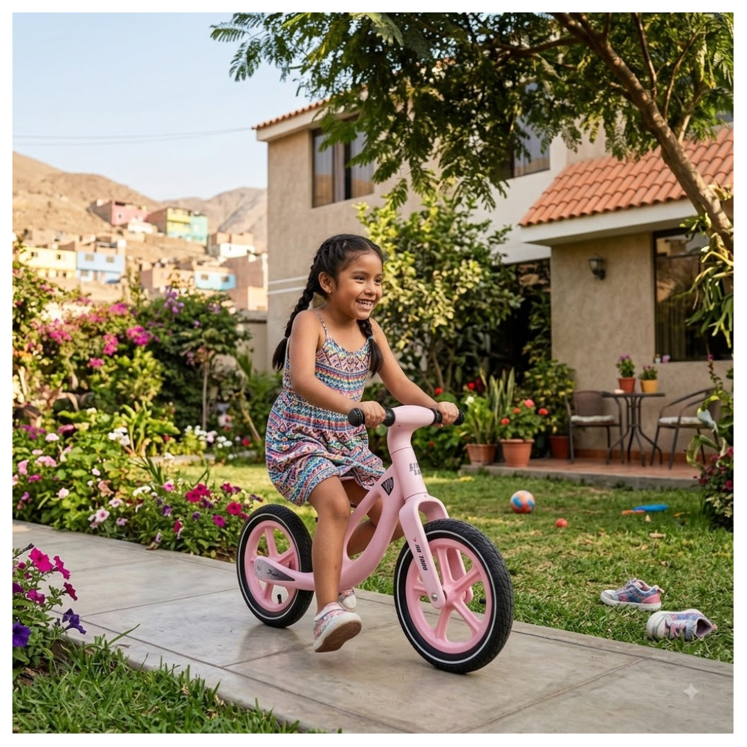BICICLETA DE EQUILIBRIO PARA NIÑOS Y NIÑAS CORREPASILLOS - 2