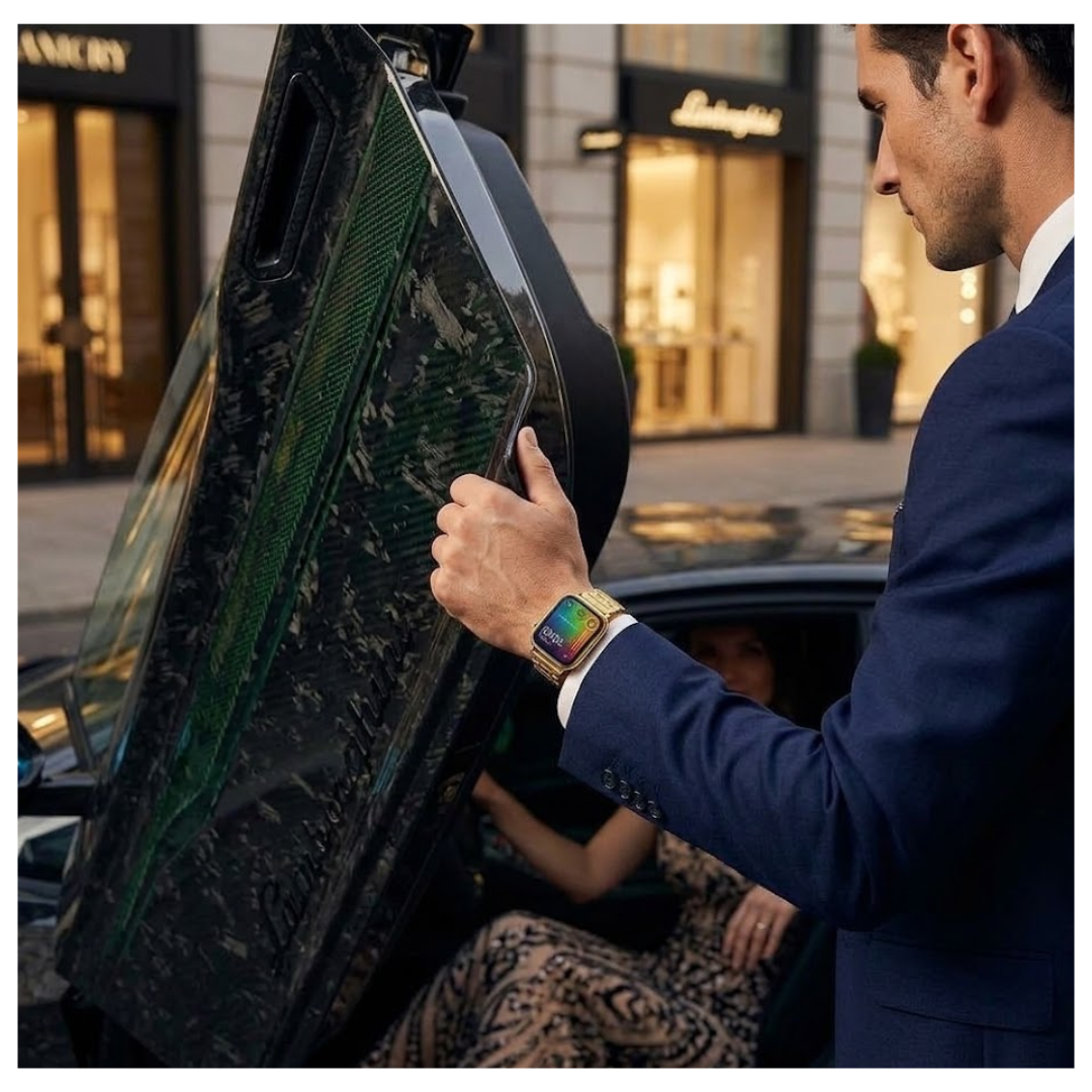 RELOJ INALAMBRICO ELEGANTE  PARA HOMBRE  BLUETOOH - 4