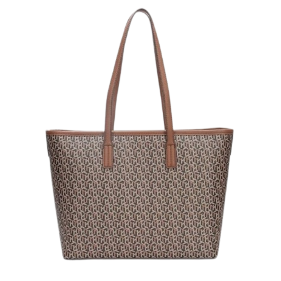 TOMMY HILFIGER BOLSO TOTE MARRÓN - 3