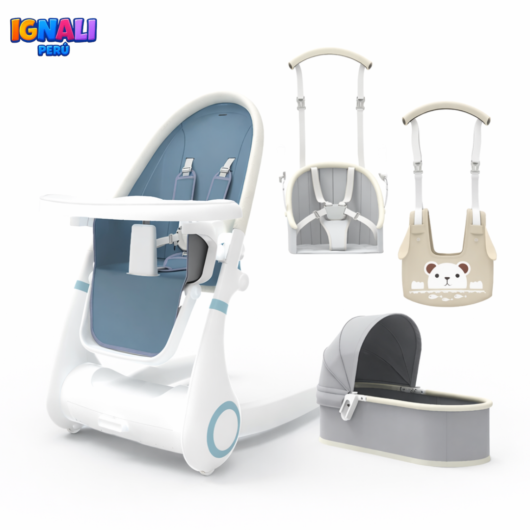 SILLA COMEDOR INFANTIL PREMIUM MULTIFUNCIÓN - 2