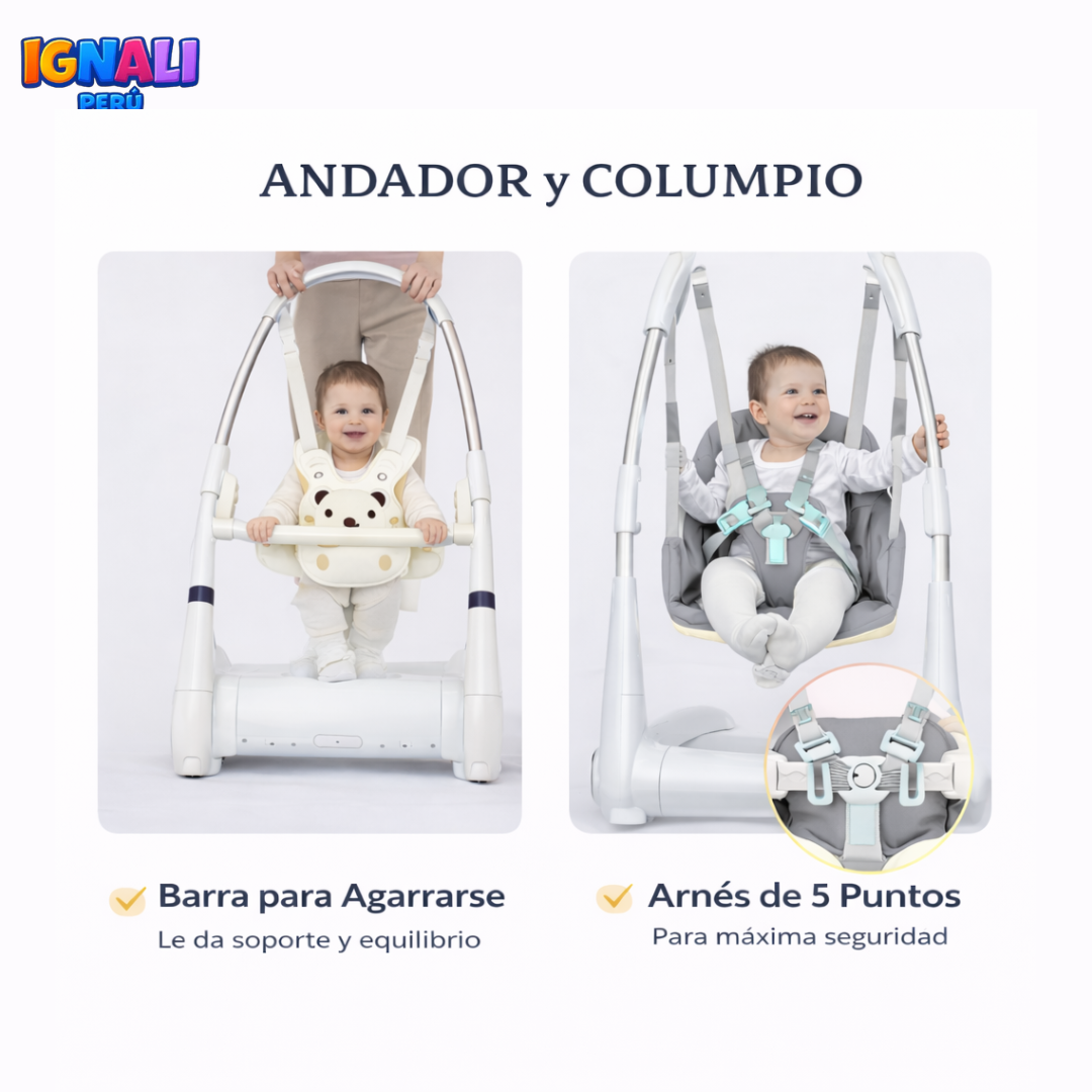 SILLA COMEDOR INFANTIL PREMIUM MULTIFUNCIÓN - 5