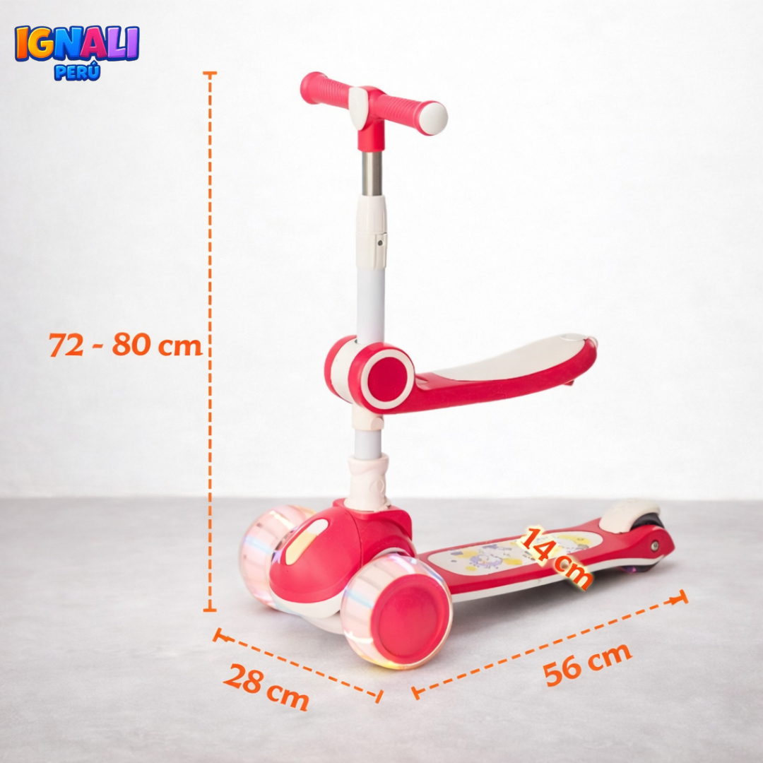 SCOOTER INFANTIL PLEGABLE - 2
