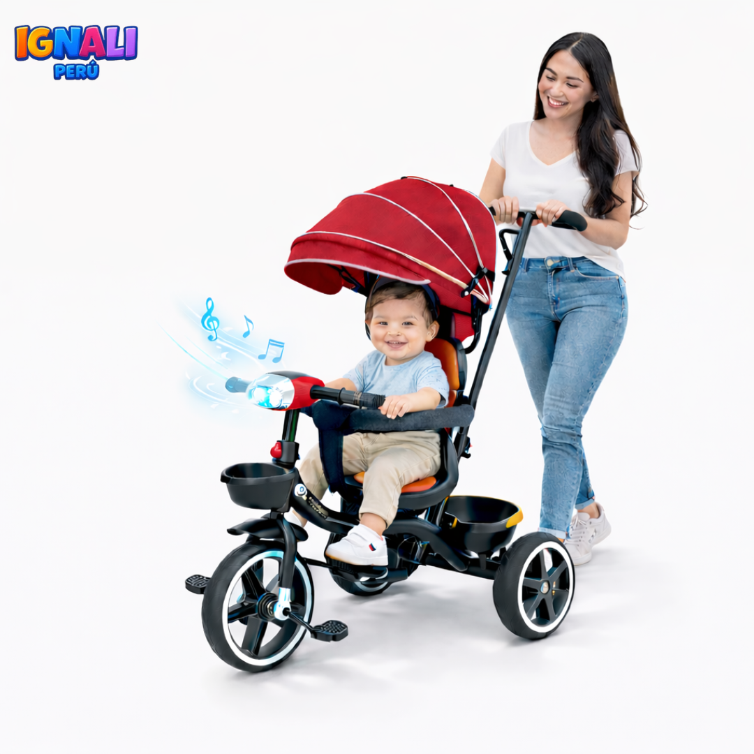 TRICICLO MULFITUNCIONAL PARA NIÑOS - 1